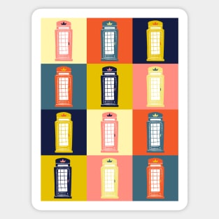 Telephone Box Sticker